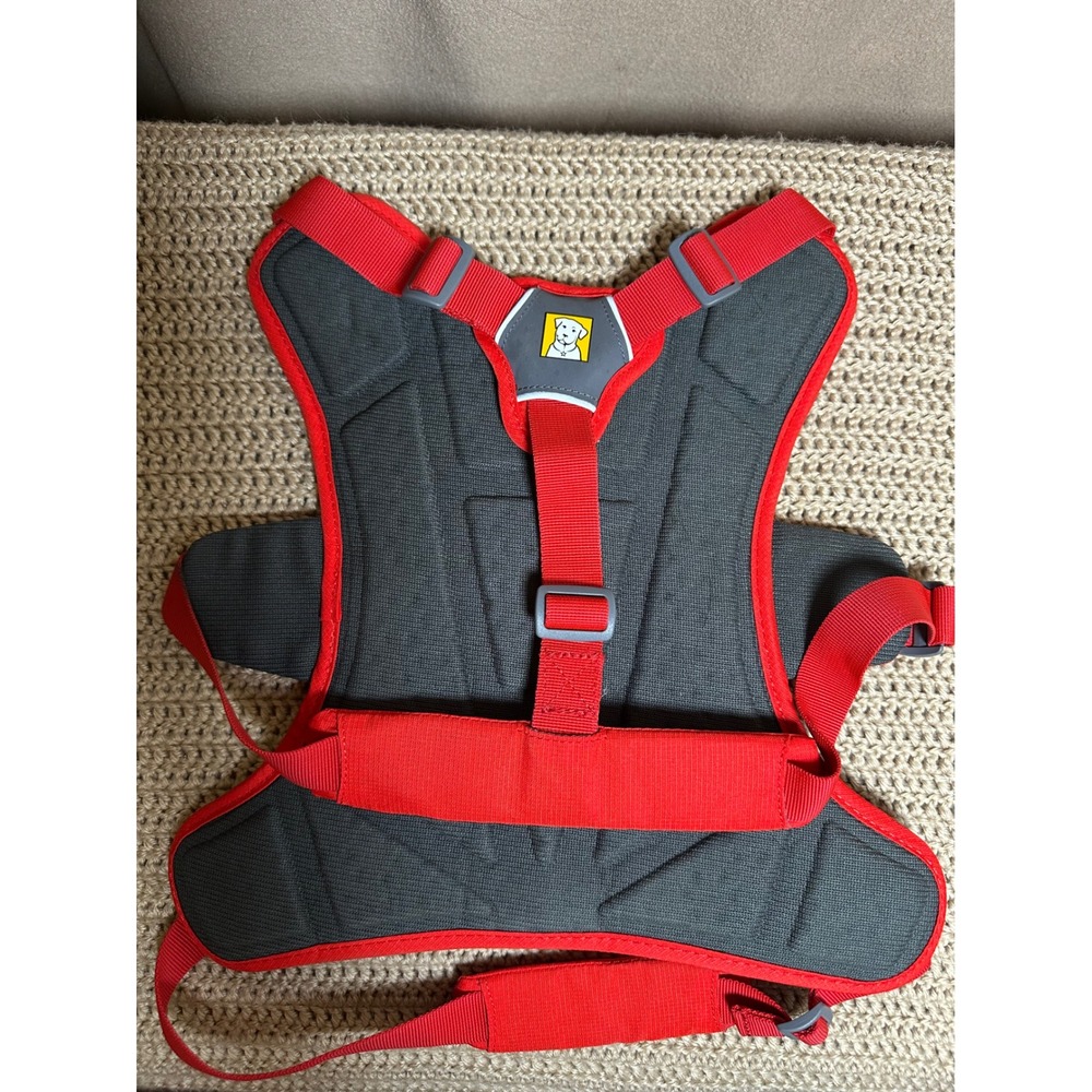 Ruffwear Front Range Dog Harness Red Medium Padded Reflective Adjustable Walking